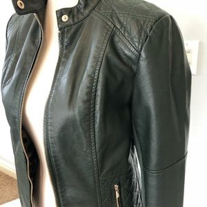 Vegan Leather Jacket by Black Rivet
